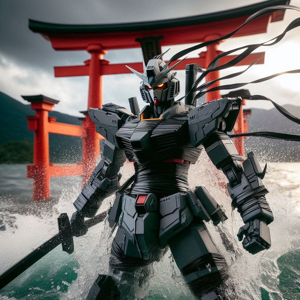 AI創作者用AI以日本各縣為題繪製鋼彈