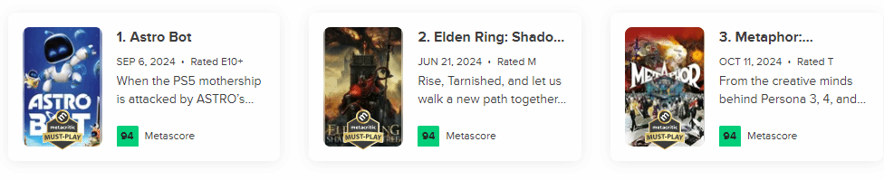 超越黃金樹！ 《宇宙機器人》成24年M站評分最高遊戲