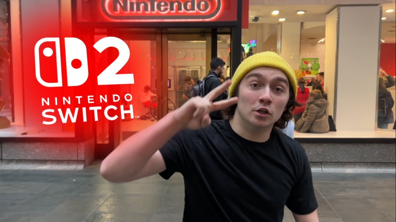 離Switch2發售還有兩個月 已經有人在任天堂店排隊?