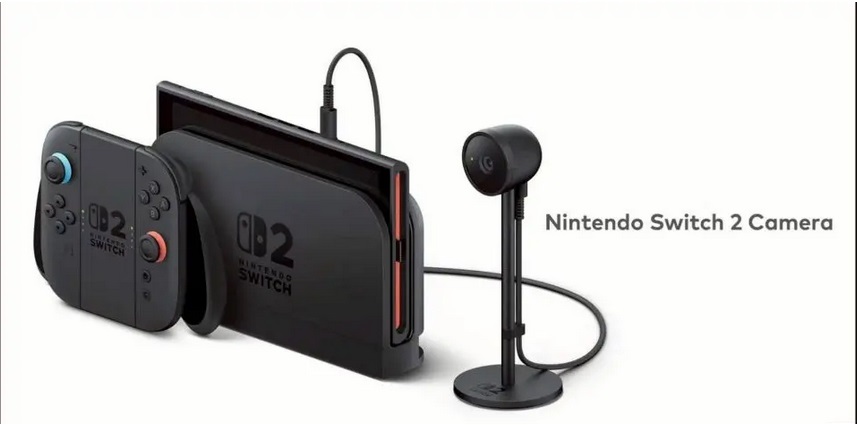 Switch 2攝影機解析度確認為1080P：售49.99英鎊