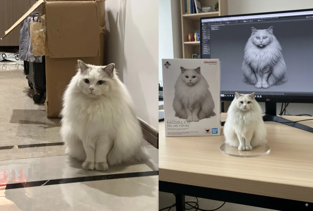 Nano Banana爆紅 AI畫圖讓所有人都能自己做手辦